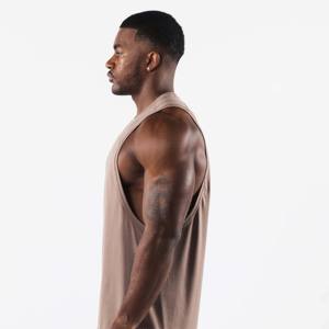 Camiseta sin Mangas de Algodón 100% para Hombre, Transpirable, Ajustada, Informal, para Gimnasio, Correr, Cómoda, en Oferta Online - Product Image 4