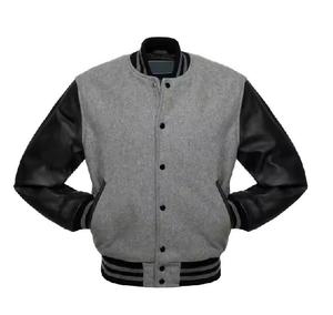 Vestes de rue décontractées en laine pour l'hiver à prix de gros vestes d'université Lettermen à quantité minimale de commande bas à vendre - Product Image 1