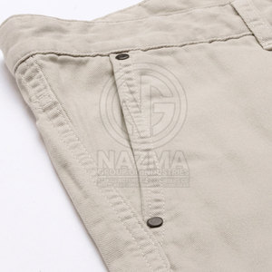 Pantalons cargo pour hommes en marque privée à vendre, pantalons cargo pour hommes de couleur unie, pantalons cargo multi-poches - Product Image 5