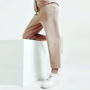 Private Label 72% Cotton 28% Polyester <b>Black</b> Women Tech Fleece Tracksuit Brown Full <b>Zip</b> <b>Hoodie</b> Wholesale in Bulk - Product Image 1