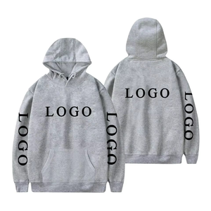 Sudadera con Capucha Personalizada de Diseño Gratuito para Otoño e Invierno, con Bolsillo Delantero, Talla Grande para Hombre, Sudadera con Capucha y Logotipo Personalizado - Product Image 5