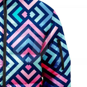 Chaqueta acolchada por sublimación para hombre ajustada de fabricación profesional, ropa informal, chaqueta acolchada gruesa a la moda para exteriores - Product Image 5