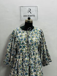 Vestido bohemio Maxi con estampado floral vintage de mujer al por mayor, vestido bohemio con cuello de pico y volantes, ropa de mujer, vestidos bohemios - Product Image 6