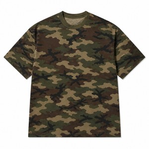 T-Shirt Mimetica Personalizzata per Uomo, Stampa Militare, Oversize in Cotone, Streetwear, Maglietta Grafica, Produttore <span class=keywords><strong>con</strong></span> MOQ Basso - Product Image 1