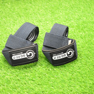 สายรัดข้อมือยางนีโอพรีนแบบยืดหยุ่น รูปทรงเลข 8 สำหรับยกน้ำหนัก เพาเวอร์ลิฟติ้ง ยิม - น้ำหนักเบา ปรับได้ รองรับการใช้งาน - Product Image 1