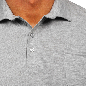 Camiseta Polo para Hombre OEM ODM, Camiseta de Manga Corta de Algodón Suave para Verano con Impresión de Logotipo para Estilo Informal o de Negocios - Product Image 4