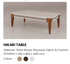 Table basse moderne du milieu du siècle avec rangement, plateau en stratifié blanc, pieds en bois, meubles de salon - Product Image 6
