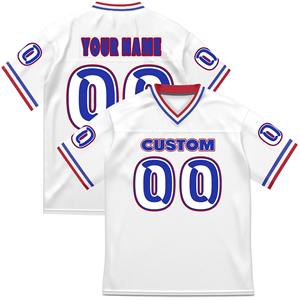 Maillots personnalisés de football américain, vêtements de sport surdimensionnés cousus, uniformes de rugby, vêtements de football américain pour votre équipe - Product Image 6