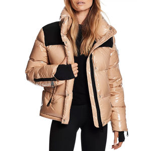 Nouveau hiver femmes bouffée moyenne rembourré bulle veste à vendre dernière conception femmes bulle vestes pour adultes femmes bouffante veste - Product Image 3