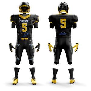 Conception de la fabrication de l'équipement d'origine Uniformes de football américain top tendance Uniforme de football américain à prix bon marché - Product Image 4