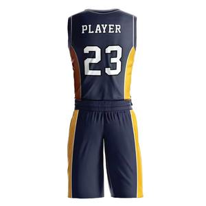 Meilleurs maillots de basket-ball personnalisés unisexes shorts et chemises respirants sublimés réversibles imprimés avec logo taille XS pour adultes - Product Image 4