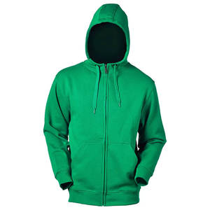 380gsm surdimensionné à la mode pour hommes fermeture éclair à capuche fabricant de sweat à capuche pour hommes impression personnalisée coton - Product Image 3