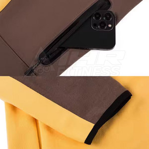 Conjuntos Deportivos para Hombre, Hechos a Medida, Transpirables, de Secado Rápido, Ecológicos, Ligeros, con Patrón Sólido, 100% Algodón, Venta al Por Mayor OEM - Product Image 5