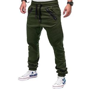 Pantalones de chándal OEM para hombre, pantalones de Jogger de mezcla de algodón para pedidos de marca al por mayor - Product Image 3