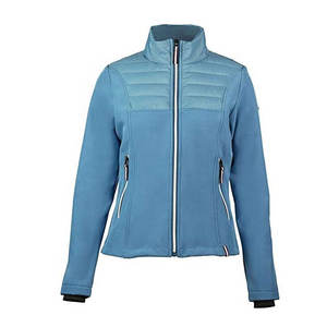 Veste Softshell pour femmes de haute qualité, personnalisée en gros, légère, imperméable, coupe-vent et respirante avec capuche - Product Image 4