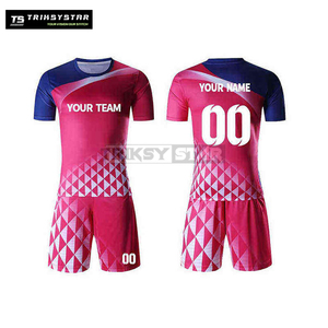 Conjunto de Uniforme de Fútbol Personalizado por Sublimación, Transpirable, para Hombre, Camiseta y Pantalones Cortos, Ropa Deportiva Personalizable para Club, Entrenamiento y Partidos - Product Image 1