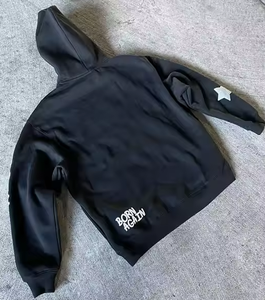 เสื้อฮู้ดสวมหัวโอเวอร์ไซส์อนิเมะใส่ได้ทั้งชายและหญิงโฟมโลโก้แบบกำหนดเองสำหรับ100% ขนแกะรุ่นใหญ่ระบายอากาศได้ดีสำหรับฤดูหนาว - Product Image 2