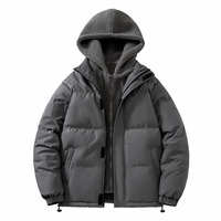 Nouvelle veste matelassée de qualité pour homme, résistante à l'eau, veste matelassée d'hiver, veste chaude et gonflée