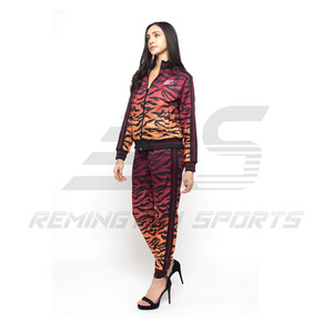 Full Sublimation <b>Tracksuit</b> High Quality Custom <b>Tracksuits</b> for Women's Slim Fit Sets Jersey <b>Tracksuit</b> - Product Image 1