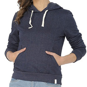 Sweat à capuche de luxe Hip Hop pour femme, hiver, uni, teint, brodé, 100% coton, lourd - Product Image 4