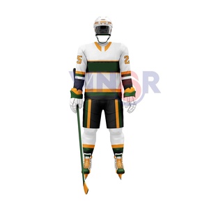 Vêtements de hockey sur glace pour équipe professionnelle pour hommes, imprimés sur mesure, nouveau style, chemise de sport avec technique de sublimation, uniforme de sport OEM - Product Image 1