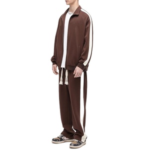 Sudadera deportiva de invierno de alta calidad para hombre, Sudadera con capucha y cremallera, chándal, Jersey cálido para correr, gimnasio, Fitness, estampado sólido - Product Image 1