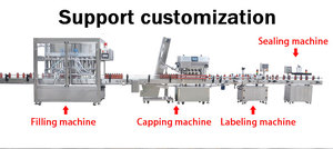 Automatische Hoge Hoeveelheid Glazen Fles Vacuüm Servo <span class=keywords><strong>Capping</strong></span> <span class=keywords><strong>Machine</strong></span> Met Deksel Invoermachine Metalen Schroefdop Sealer - Product Image 5