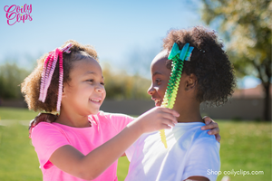 Coily Clips Sweetheart Synthetic Children's Hair Extensions Popular - Product Image 2