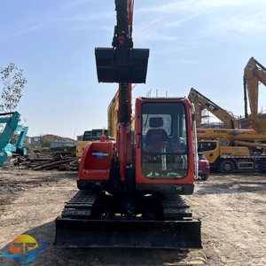 Excavatrice Doosan DX75 d'occasion originale 2022 avec 591 heures de fonctionnement, godet de 0,3 m³ - Haute qualité et bon prix - Product Image 2