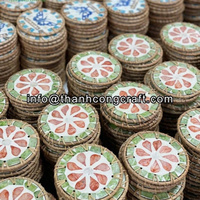 Boîte cadeau en acrylique de haute qualité, vente en gros d'usine, avec compartiments, idéale pour les dattes, les noix et la décoration festive du Ramadan
