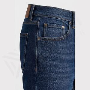 Pantalones Vaqueros Rectos de Mezclilla de Alta Calidad Personalizados al por Mayor, Pantalones Ajustados Rotos con Logotipo Personalizado para Hombre, Color Personalizado, Premium, Invierno, Otoño - Product Image 5