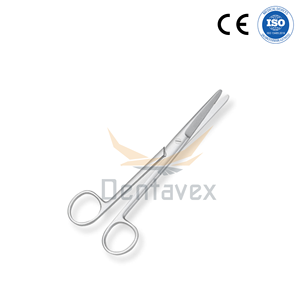 Dentavex กรรไกรผ่าตัดที่ทำจากสแตนเลสพรีเมี่ยมที่มีกอร์นีย์ฟรีแมนทิปตรงและโค้งการออกแบบ Mayo - Product Image 4