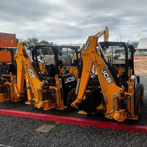 Chargeuse-pelleteuse compacte 4x4 JCB 1CX Mini |   Chargeuse-pelleteuse compacte JCB 1CX à moteur diesel avec roues pour la construction - Product Image 1