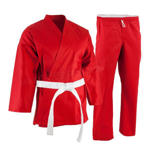 Uniforme de Karate, Traje de Entrenamiento Ligero y Elástico, 100% Algodón, Gi de Artes Marciales, Ajuste Cómodo, Unisex, Transpirable para Hombres - Product Image 1