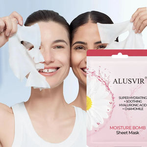 OEM Vente en gros Acide hyaluronique organique Camomille Masque facial hydratant naturel anti-âge Hydra Repair Facial Mask - Product Image 4