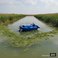 Bateau broyeur de jacinthe d'eau/tondeuse à herbe disponible dès maintenant en stock, expédition directe d'usine.