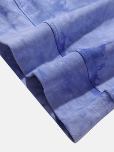 เสื้อสเวตเตอร์ซักน้ำสำหรับผู้ชายเสื้อวอร์มผ้าฝ้ายผสมแนวสตรีทแบบแฟชั่น - Product Image 6