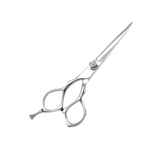 Tijeras Profesionales para Cortar Cabello, Tijeras de Acero Inoxidable para Barbería, Tijeras de Peluquería con Mango Inclinado para Cortar Cabello - Product Image 4