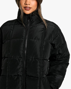 2026 Women High Gloss Winter Bubble <b>Coat</b> Causal Street Style High End Custom Reversible Outwear Quick Dry Packable Down Jacket - Product Image 2