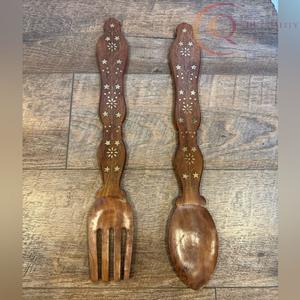 Juego de Cubiertos de Madera, Utensilios Ecológicos Libres de Plástico para Consumidores Conscientes - Product Image 1