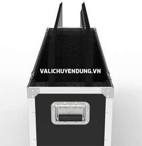 Boîtier d'écran de taille durable et personnalisable Cadre en aluminium de 30mm avec valises murales en bois noir résistant aux rayures - Product Image 1