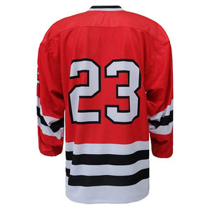 Ropa de hockey sobre hielo sublimada personalizada Jersey de hockey de POLIÉSTER + calcetines Conjuntos de dos piezas Uniformes de equipo de entrenamiento - Product Image 5