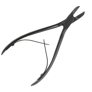 Ciseaux orthopédiques chirurgicaux en acier inoxydable à double action, coupe-os de 9,5 pouces, pinces à découper les os, pinces à découper les os - Product Image 4