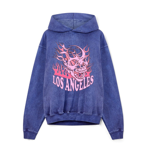 Heavyweight Pull Over 100% Cotton Sudaderas con capucha para hombre Stringless Fleece Plain DTF Printing Unisex Serigrafía Sudaderas con capucha y sudaderas - Product Image 4
