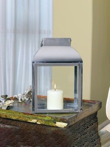 New <b>Lantern</b> High Quality Decorative <b>Candle</b> <b>Holder</b> <b>Lantern</b> Metal and Glass in Wholesale Price for Decoration and Christmas - Product Image 2