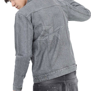 Fashion Wear Windproof Men Jeans Jacket Hot Selling Custom Logo Design Breathable Men Winter Jacket - Product Image 4