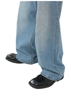 Jean droit grande taille pour homme Maxout Sports – Taille mi-haute, confortable, anti-plis, respirant et léger pour le sport et le quotidien