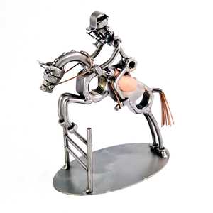 Elegante escultura de metal contemporánea con curvas artísticas, perfecta para apartamentos modernos e interiores minimalistas - Product Image 2