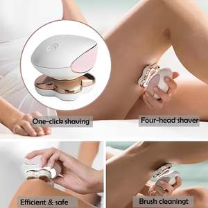 Depiladora Eléctrica para Mujer, Resistente al Agua, para Piernas y Rostro, Depiladora Indolora para Bikini, Afeitadora Corporal para Mujer - Product Image 6
