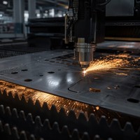 Livraison rapide, découpe laser de précision, pièces en tôle sur mesure, machines industrielles, OEM
